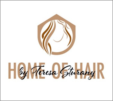 logo home of hair